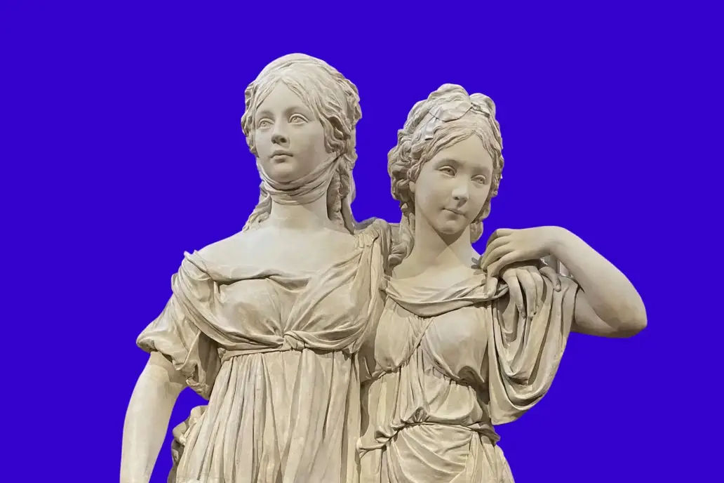 Die Prinzessinnengruppe von Johann Gottfried Schadow. Bild Hesperus