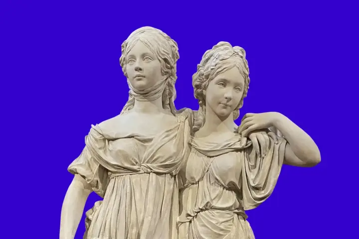 Die Prinzessinnengruppe von Johann Gottfried Schadow. Bild Hesperus