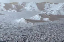 Labyrinth aus Salz, Motoi Yamamoto – Foto Wolfgang Stadler